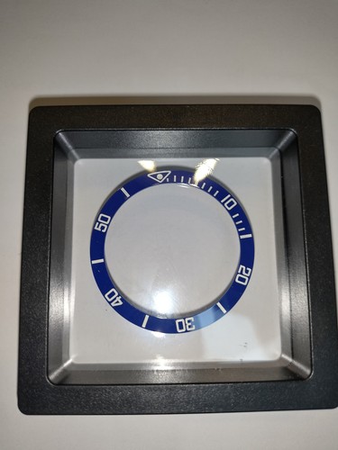 Keramik ringeinsatz blau - keramik,