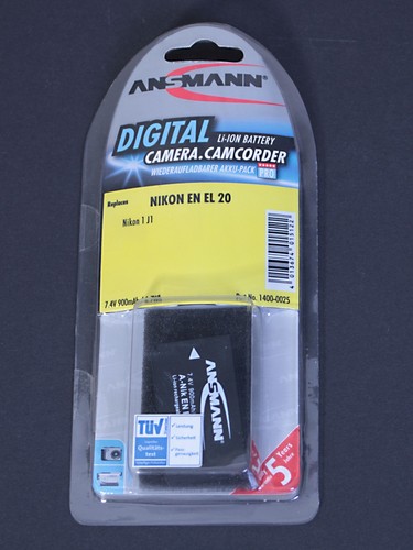 Ansmann akku nikon 20 - ansmann, el