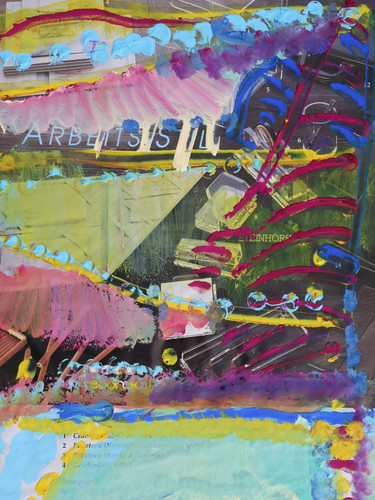 Lehmphul abstrakt gouache - lehmphul,