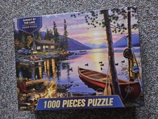 Sunset bei the Lake Jigsaw -