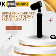 Dermatoskop Set zur Hautuntersuchung - Diagnosegerät für Human & Veterinär