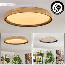 Runde LED Decken Lampen Holz