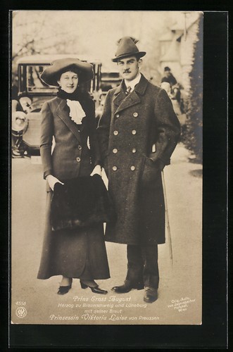 Ernst august herzog - ak,