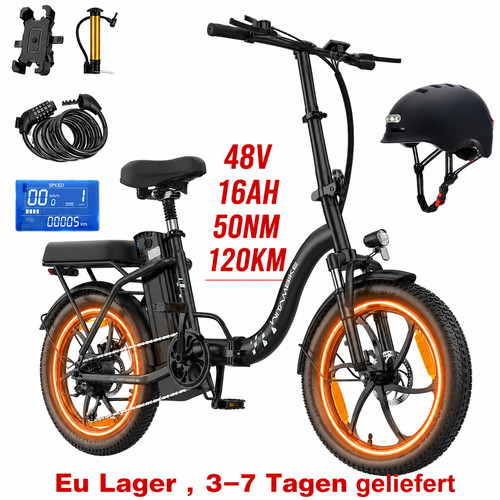 20zoll 500w elektrofahrrad 48v - 20zoll,