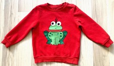 Frosch Sweatshirt Größe 86/92