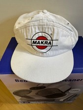 Makra Baseball Cap weiß Vintage Werbung