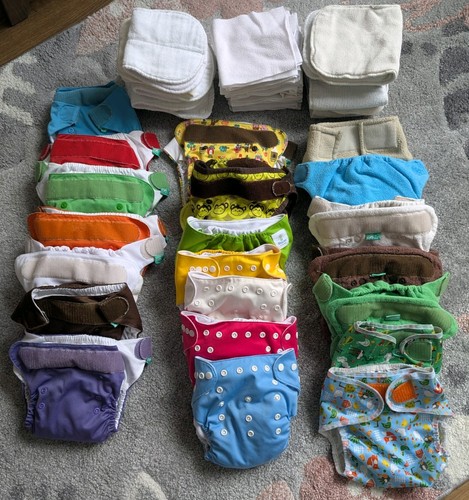 Stoffwindel set von newborn - stoffwindel,
