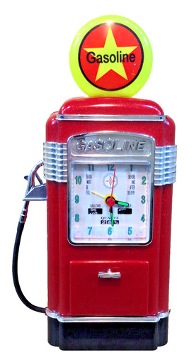 Uhr tanksäule design - uhr, in