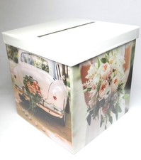 Kartenbox Briefbox Blumen