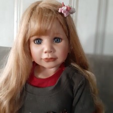 Künstlerpuppe "Ella" Monika Peter-Leicht, Lim:350., inkl. Zertifikat 