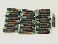 30x Transponder Rohling Chip 2mmx12mm ID Schlüssel Tier etc (Unbenutzt)