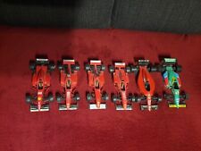 Formel 1, 6 Modellautos, Burago, 4xMichael  Schumacher, Alesi, Nelson Piquet, 