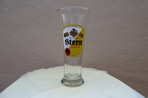 Altes bierglas stern - bierglas, brauerei