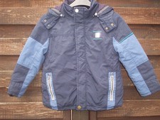 TOM TAILOR Warme Winterjacke Anorak mit abnehmbarer Kapuze  Gr. 116/122  blau