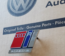 original Audi RS2 Logo Clip front Schriftzug Emblem Plakette Kühlergrill grille
