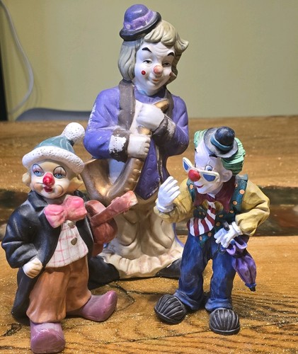 Alte clown figuren - alte, clown-figuren
