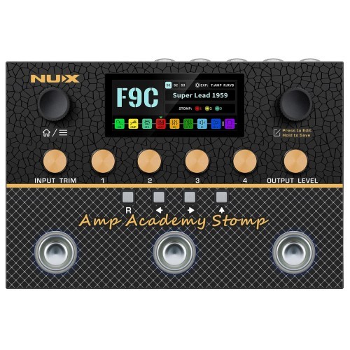 Nux amp academy stomp stereo - stomp,