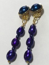 Ohrclips/Naturperlen aus