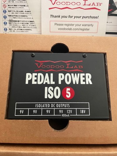 Voodoo lab pedal power - pedal,