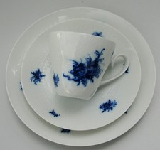 ROSENTHAL ROMANZE IN BLAU BJÖRN WIINBLAD JEWEILS EIN 3 TEIL. GEDECK  