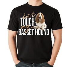 T-Shirt T-Shirt - BASSET HOUND -  dont touch my Hunde cool Fun Hund Siviwonder