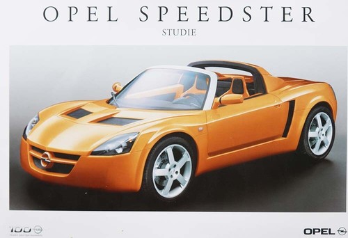 Prospekt opel speedster von - speedster,