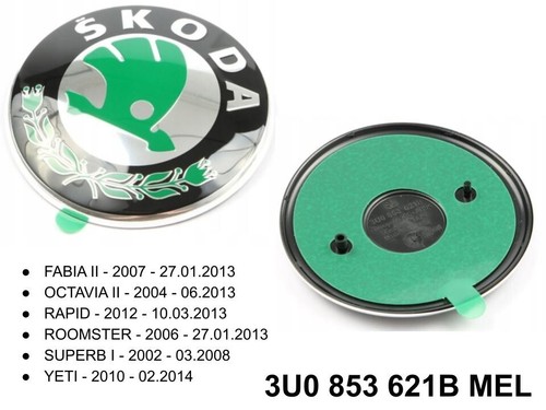 Skoda emblem vorne - emblem, ✅