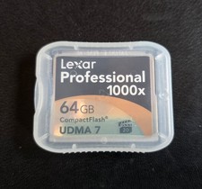 LEXAR Professional 1000x 64GB CF Compact Flash UDMA 7