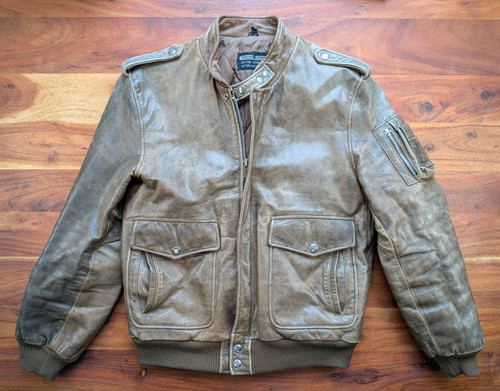 Vintage s lederjacke - es, 80's