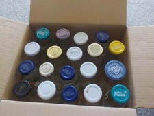 19 Leere Glasflaschen mit Schraubverschluss 250-300ml