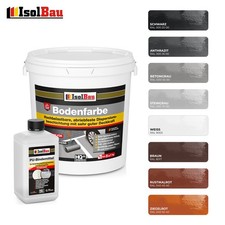 IsolBau 2K-PU Bodenbeschichtung 4 - 25  kg Garage Bodenfarbe Betonfarbe