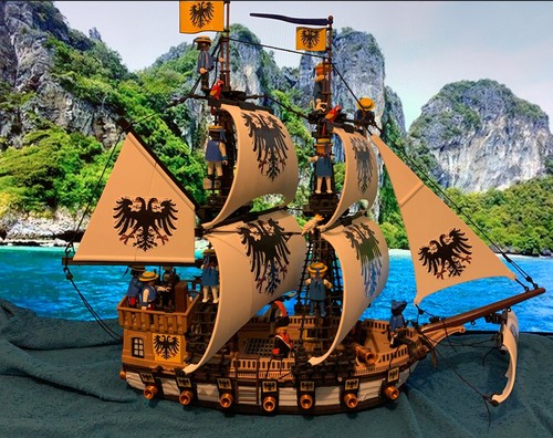 Playmobil 3550 piratenschiff - piratenschiff, /