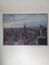 Bild ikea "NEW YORK SKYLINE"  sehr guter Zustand    1,00m x 1,40m