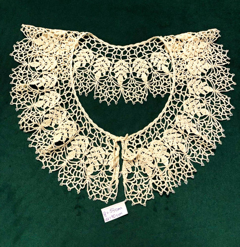 Vintage weißer spitzenkragen - vintage,