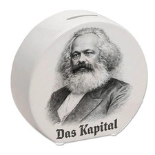 Karl Marx Porträt Spardose -