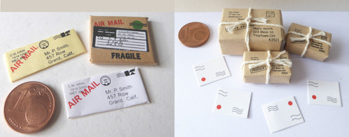 Paket briefe luftpost set - paket,