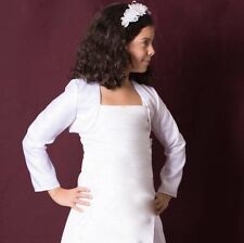 Bolero-Jacke Cape Kommunionjacke zum Kommunionkleid 128 134 146 152 158 164