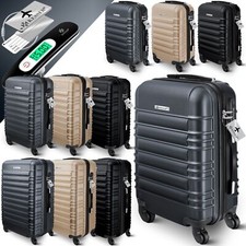 KESSER® Reisekoffer ABS Hartschalen Koffer Reise Tasche Trolley + Waage Schloss