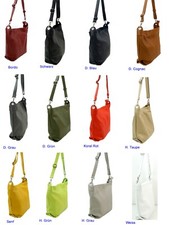 Italia - wunderschöne Damen-Umhängetasche aus Echtleder!