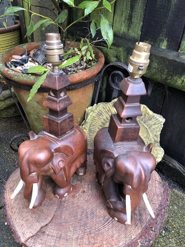 Tischlampen vintage paar anglo - tischlampen,