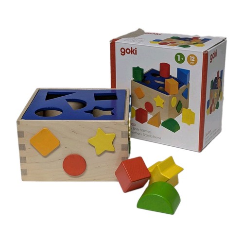 Goki holz steckspiel formenbox - goki,