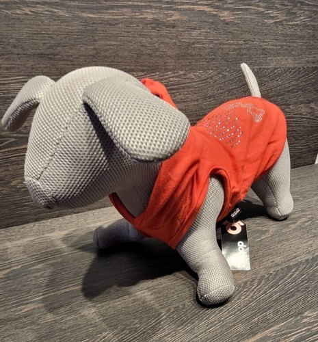 Hundepullover mit kapuze rot - ",
