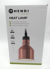 HENDI Wärmelampe / Infrarotlampe Höhenverstellbar / Farbe - Kupfer / Aluminium^