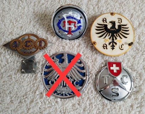 Oldtimer kühler plaketten - kühler,