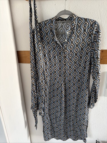 0039 italy damen kleid blau - italy,
