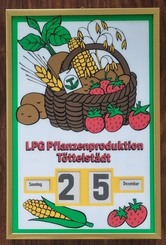 Seltener ddr drehkalender - seltener,