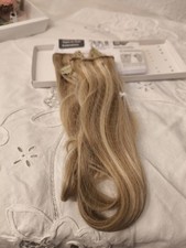 Haarverlängerung Clip-In Blonde Strähnchen 3 Teile