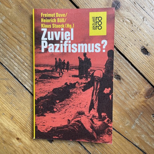 Zuviel pazifismus duve - pazifismus?,