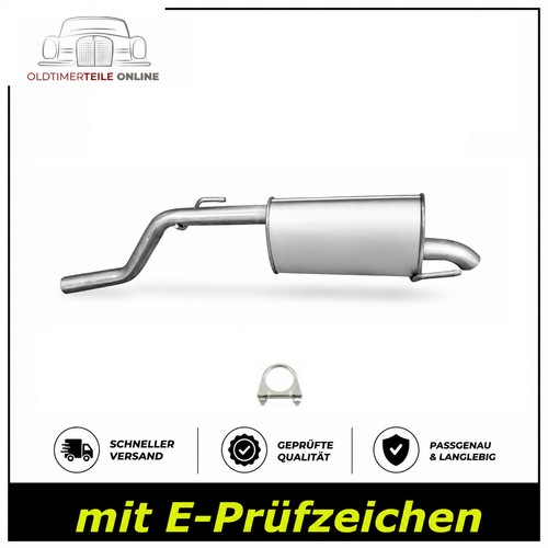 Endschalldämpfer neu für - endschalldämpfer,
