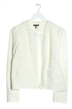 MASSIMO DUTTI Strick Cardigan Damen Strickbekleidung Gr. DE 38 wollweiß-hellgrau